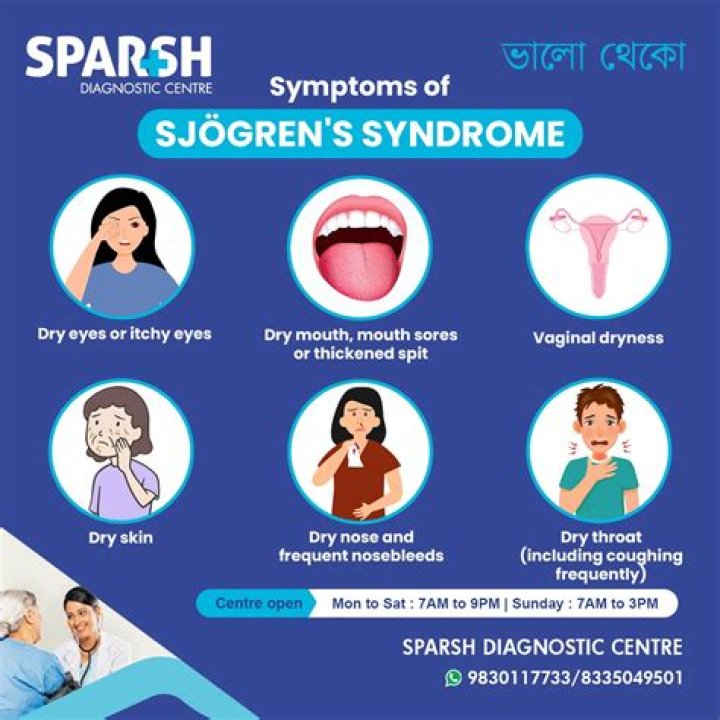 Can Sjogren's cause hair thinning?