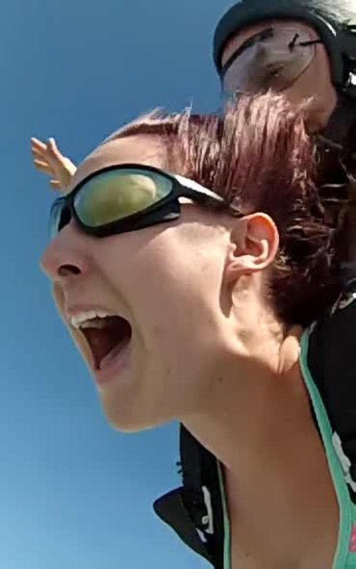 Do you scream when you skydive?