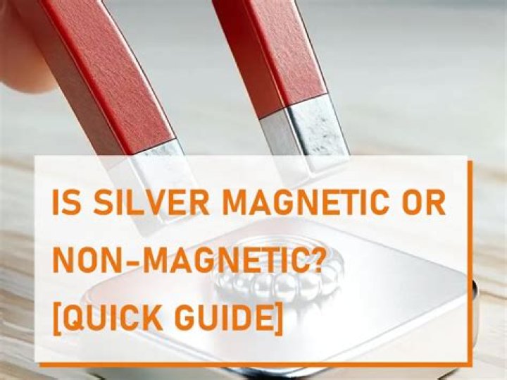 Does silver stick to a magnet?