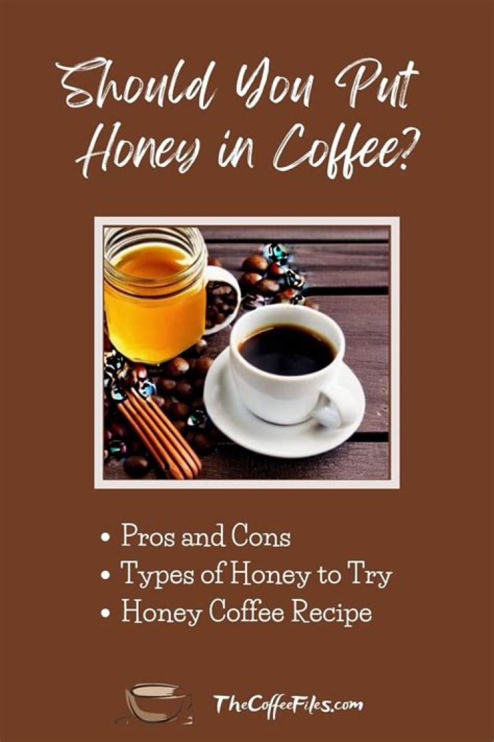 Is it OK to put honey in coffee?