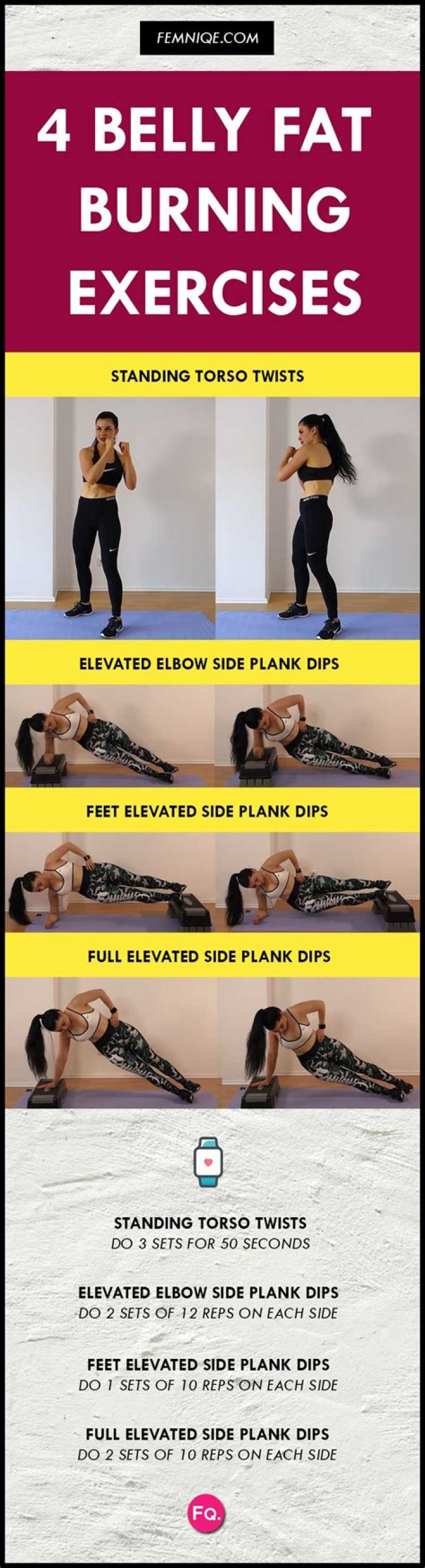What exercise burns the most belly fat at home fast?