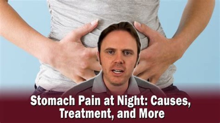 What helps stomach ulcer pain at night?