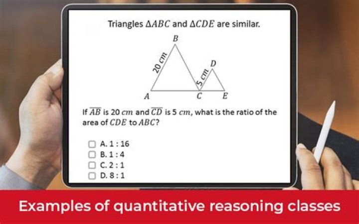 What is quantitative reasoning?